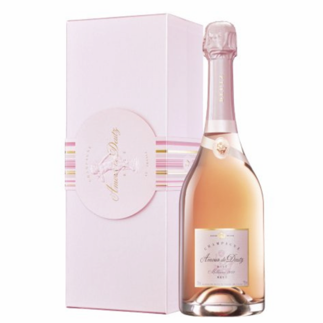 Coffret champagne rosé Amour de Deutz